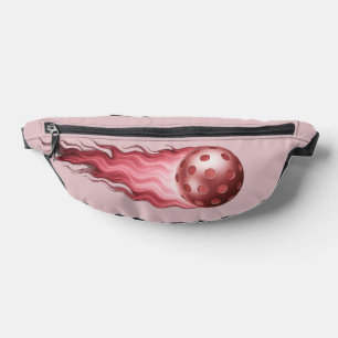 Fiery Rose Gold Flames - Pickleball Player Life Fanny Pack