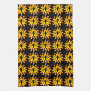 Fiery Scorpio Kitchen Towel