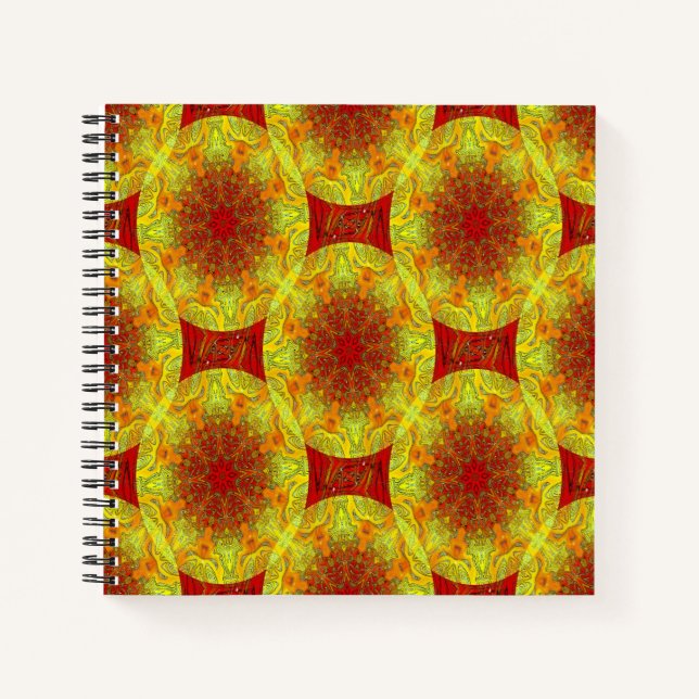 Fiery Stars..... Notebook (Front)
