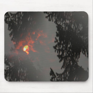 Fiery Sun... Mouse Pad