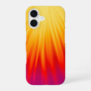 Fiery Sunset Ombre iPhone 16 Case 
