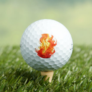 Fiery Titleist 2023 Pro V1, 12 Pack Golf Balls