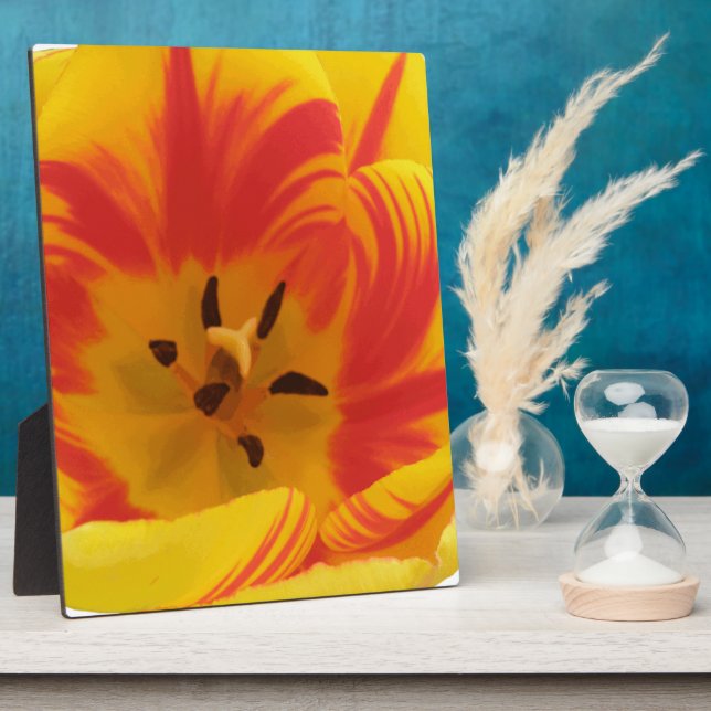 Fiery Tulip Plaque (Side)