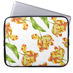Fiery Tulips on 15" Laptop Sleeve