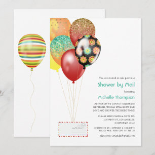Fiesta Baby or Bridal Shower by Mail Invitation