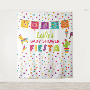 Fiesta Baby Shower Backdrop -Piñata WH Tapestry
