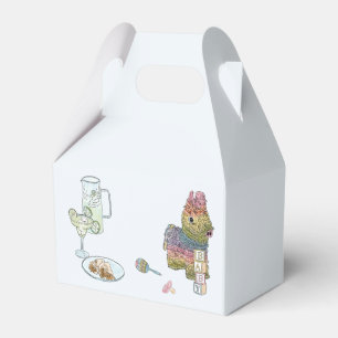 Fiesta Baby Shower  Favor Box