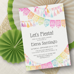 Fiesta Baby Shower Invitation