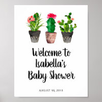 Fiesta Baby Shower Sign, Baby Fiesta Decorations