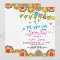 Fiesta Bachelorette Party Invitation Señorita Fun