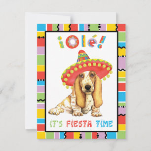 Fiesta Basset Invitation