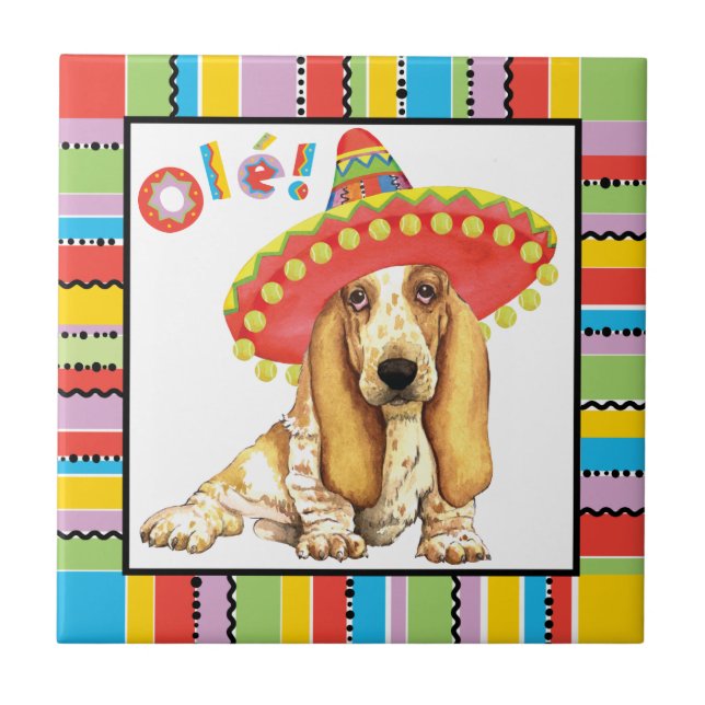 Fiesta Basset Tile (Front)
