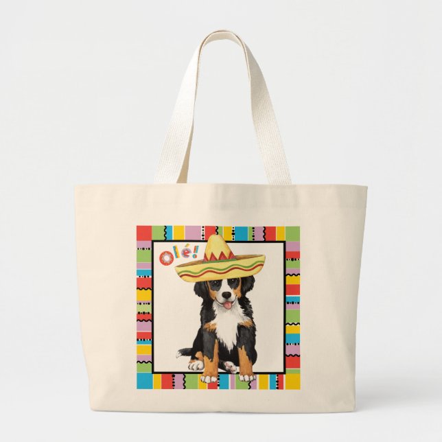Fiesta Berner Large Tote Bag (Front)