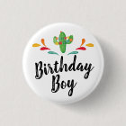 Fiesta Birthday Boy Button
