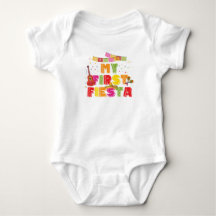 Fiesta Birthday One-Piece Bodysuit