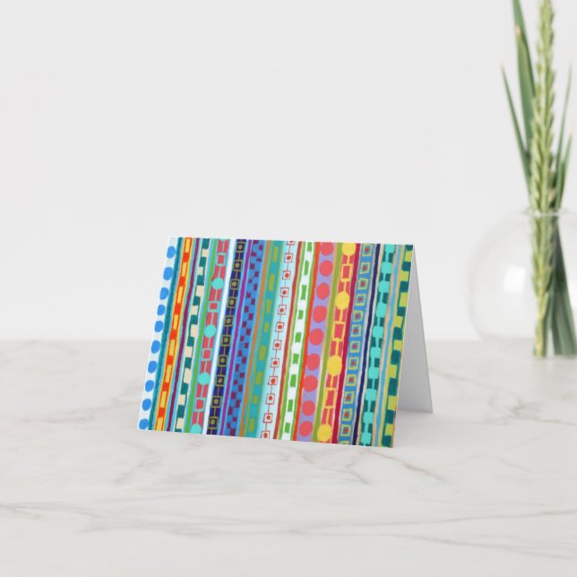 Fiesta Blank Note Card (Front)