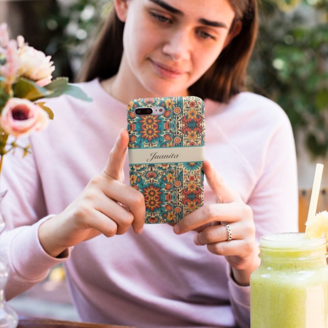 Fiesta Blooms, customizable Case-Mate iPhone Case (Creator Uploaded)