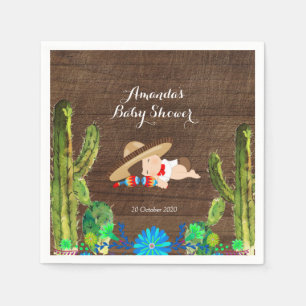 Fiesta Boy Muchachito Paper Party Napkins