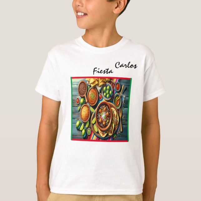 Fiesta Boy's T-Shirt (Front)
