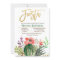 Fiesta Bridal Shower Cactus Invitation