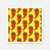 Fiesta Bridal Shower Kawaii Red Hot Pepper Diva