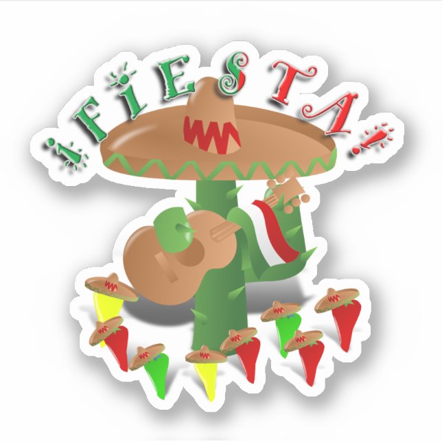 Fiesta Cactus Cinco de Mayo (Front)