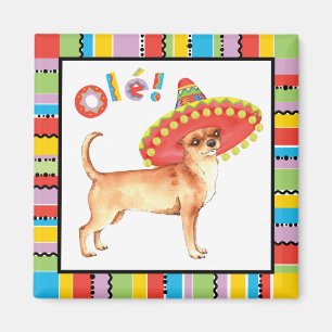 Fiesta Chihuahua Magnet
