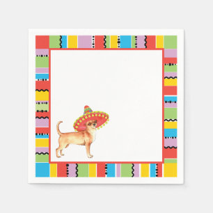 Fiesta Chihuahua Napkin