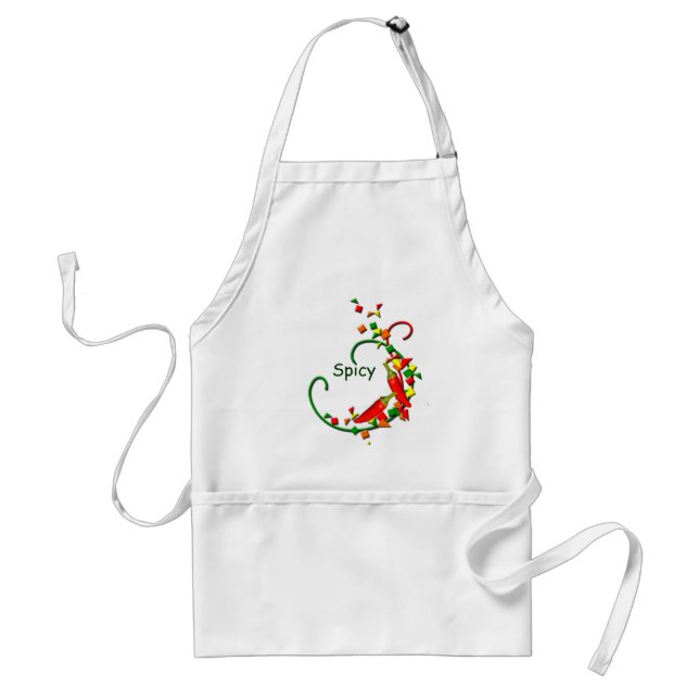 Fiesta Chili Peppers Apron (Front)