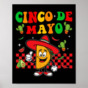 Fiesta Cinco De Mayo Party Mexican  Poster