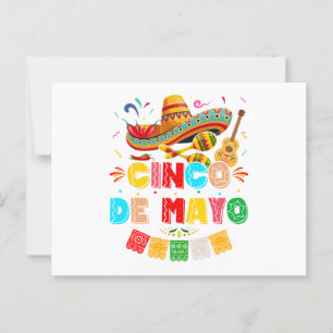 Fiesta Cinco de Mayo Postcard