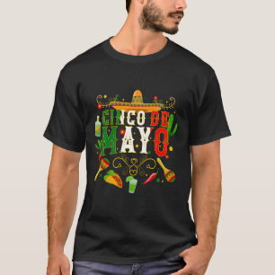 Fiesta Cinco De Mayo T Shirts Men Women Taco 