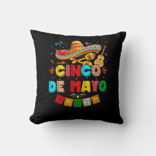 Fiesta Cinco de Mayo Throw Pillow