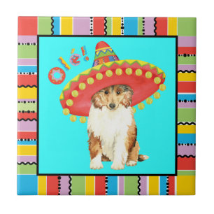 Fiesta Collie Tile