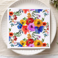Fiesta Colourful Flower Mexican Wedding Engagement