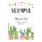 Fiesta Couples shower Cactus Bridal Welcome Sign