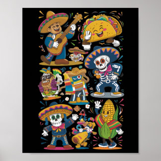 Fiesta Dancers: The Ultimate Salsa Squad Poster