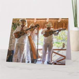 FIESTA DE BANDE MEXICAINE ! CARTES D'ANNIVERSAIRE 