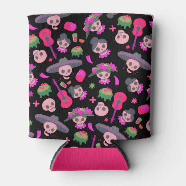 Fiesta De Los Muertos Beverage Cooler (Front)