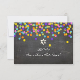 Fiesta de rsvp de PixDezines+tableau/bat mitzvah