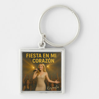 Fiesta en mi corazón - Schlüsselanhänger Keychain