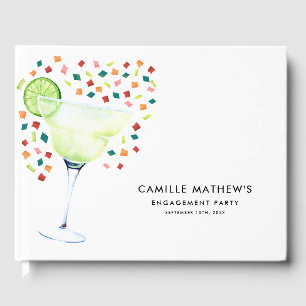 Fiesta Engagement Party Guest Book