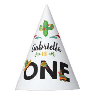 Fiesta First Birthday Party Hat