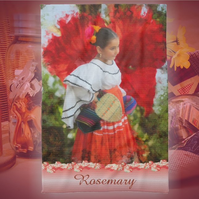 Fiesta Flower 2555 Kitchen Towel (Creator Uploaded)