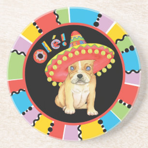 Fiesta Frenchie Coaster