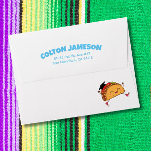 Fiesta Graduation Taco Party Envelope
