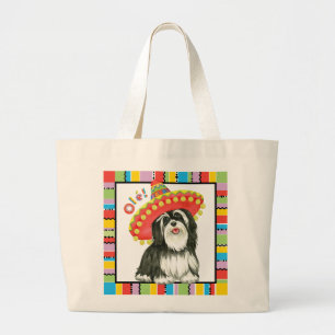 Fiesta Havanese Large Tote Bag