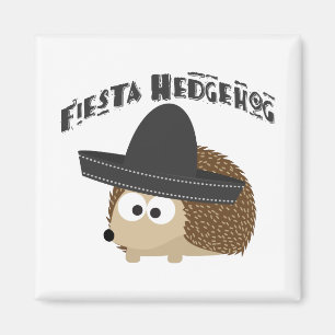 Fiesta Hedgehog Magnet
