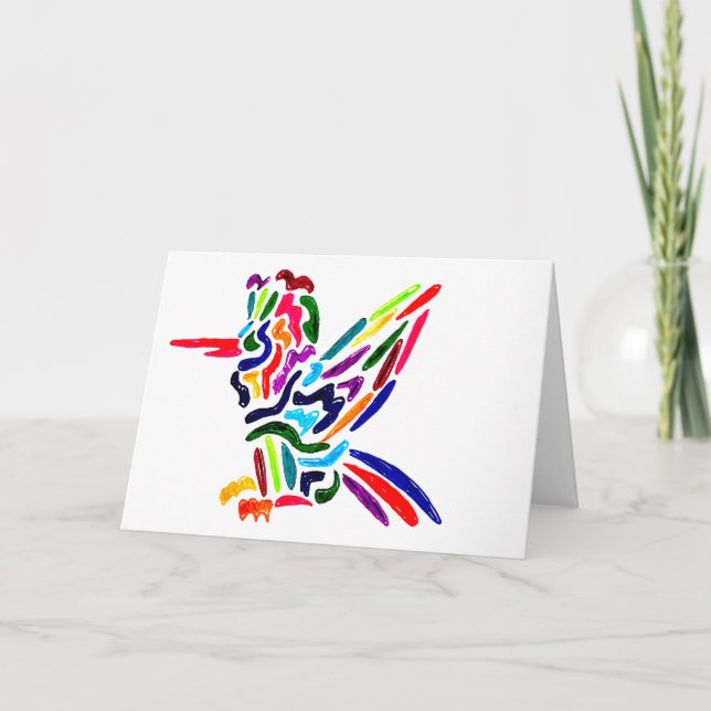Fiesta Hummingbird Cards (Front)