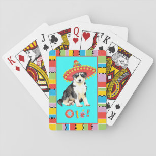Fiesta Husky Playing Cards